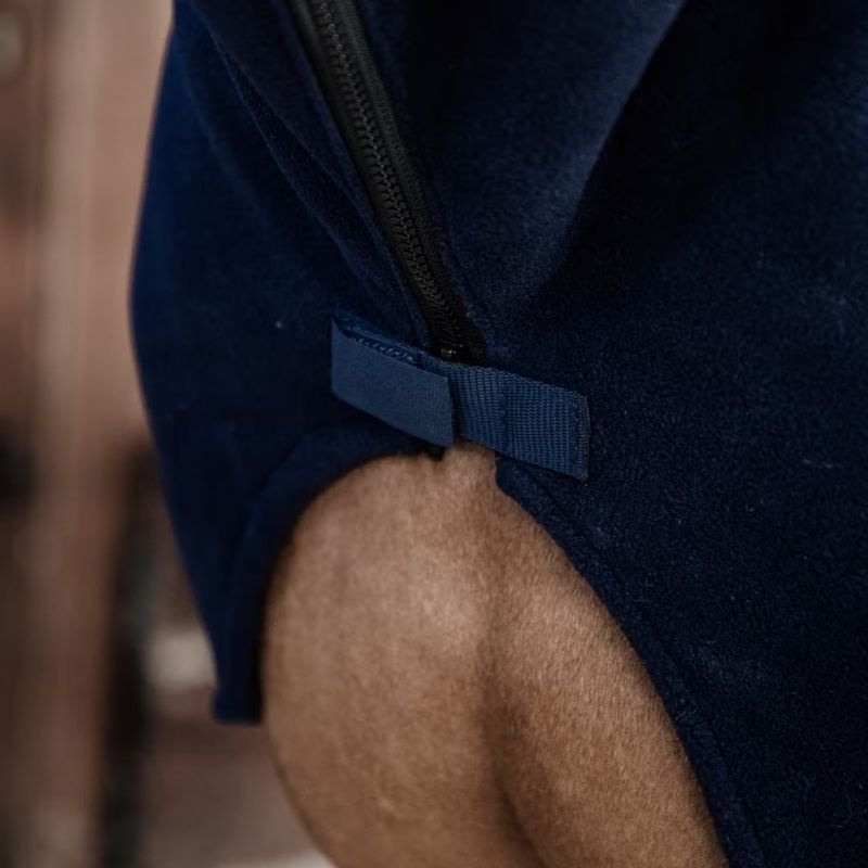 Cooler Fleece Scarf Heavy Navy Blue