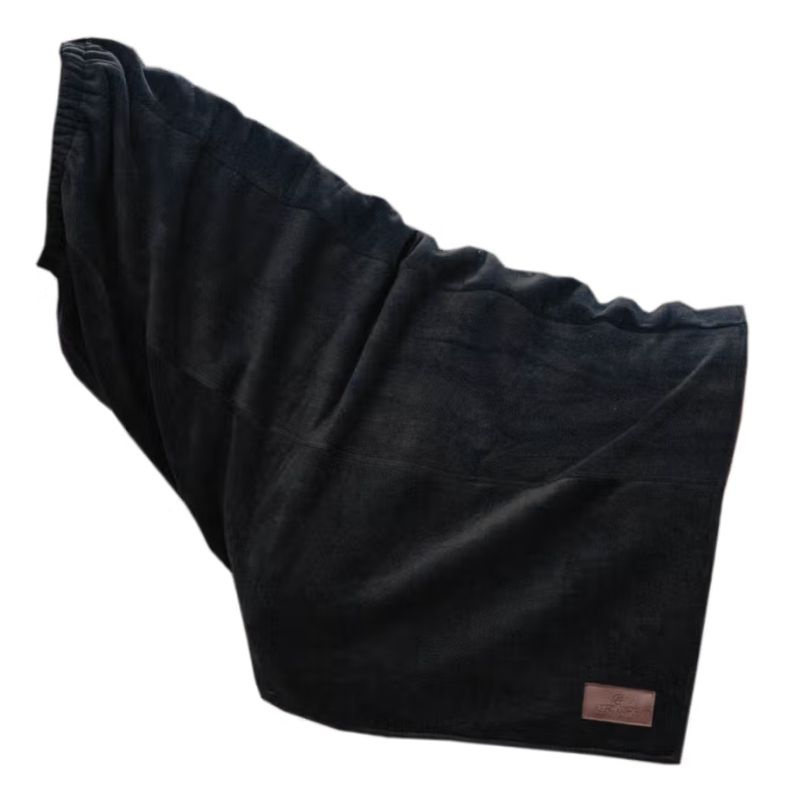 Cooler Fleece Scarf Heavy Black