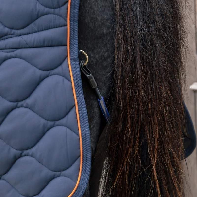 Stable Rug Wave 600D 160g Navy Blue