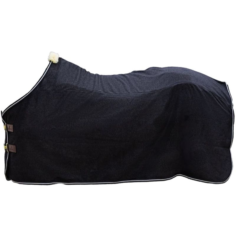 Fleece Rug Heavy Melange Black