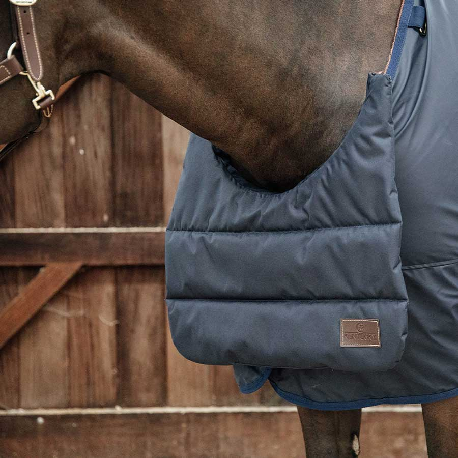 Shoulder Guard Horse BIB Waterproof Navy