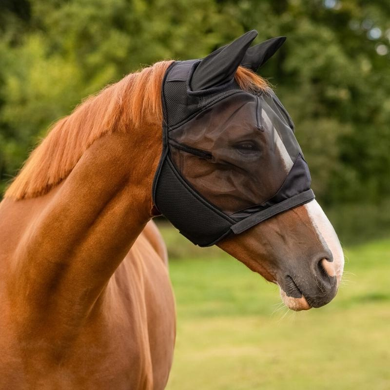 Fly Veil Detachable Nose Black