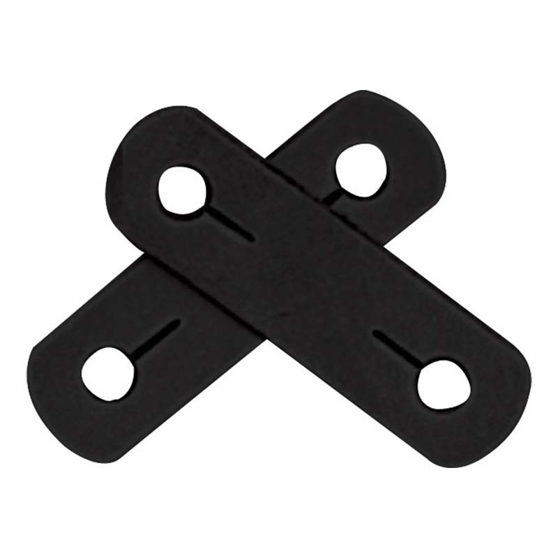 Leather Straps for Stirrup 2-pack HG Black