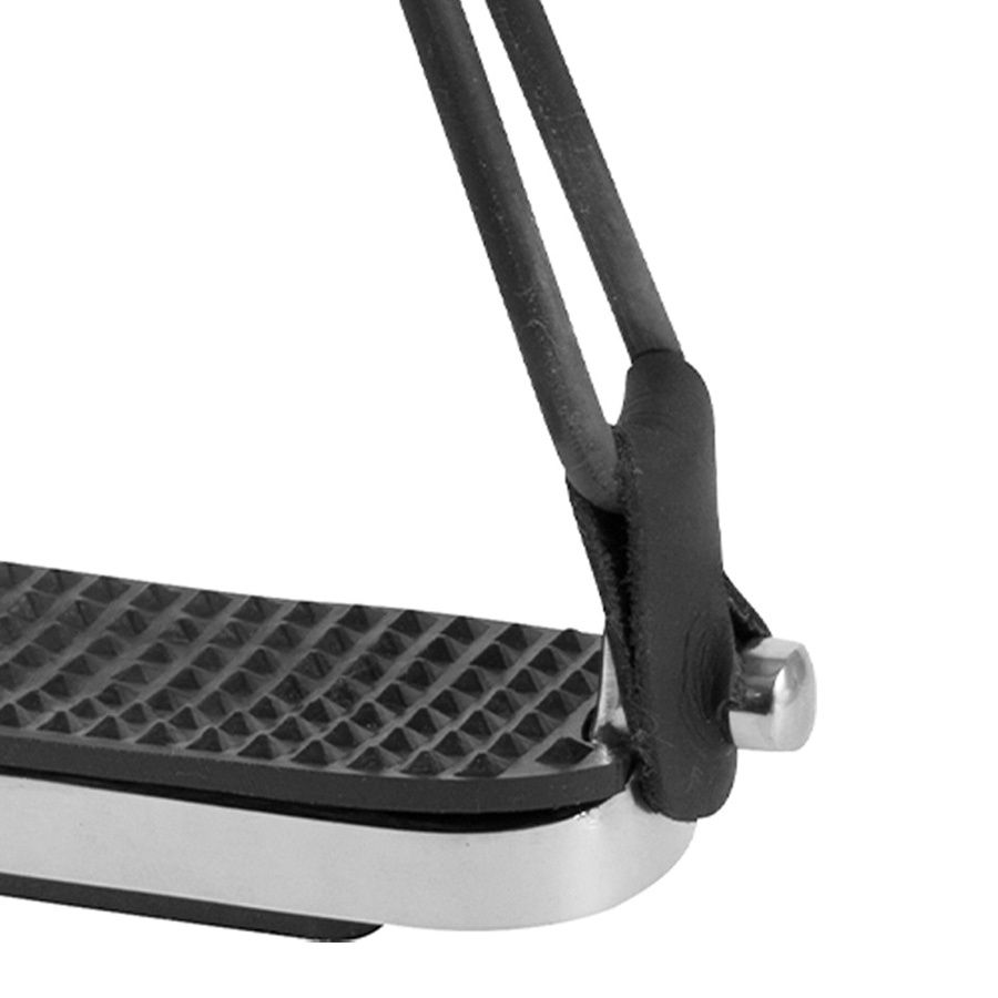 Leather Straps for Stirrup 2-pack HG Black