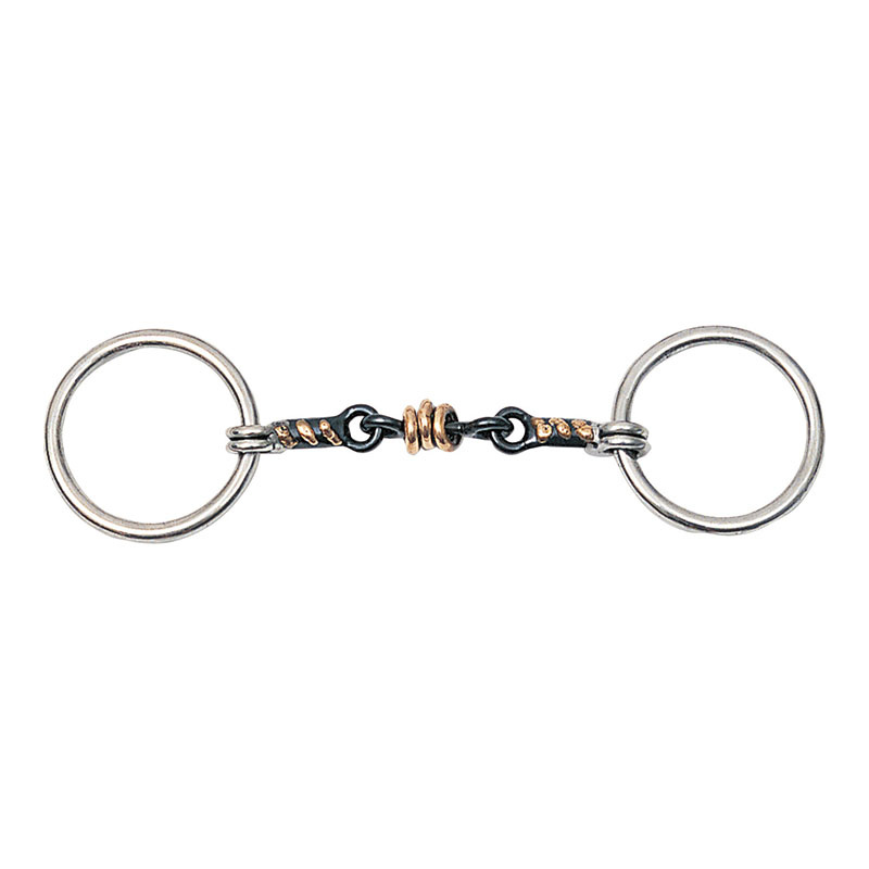 Double Jointed bit Sweet Iron with rollers HG