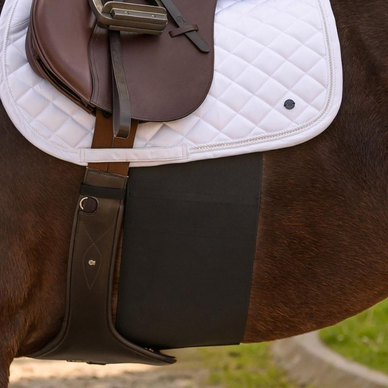 Spur Guards Elastic Black 