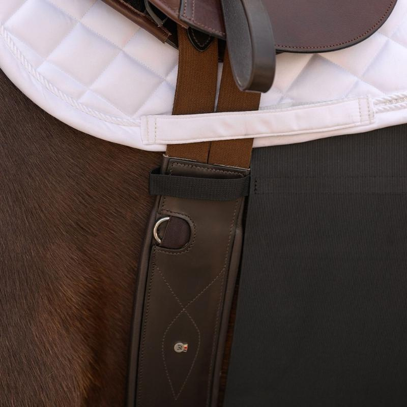 Spur Guards Elastic Black 
