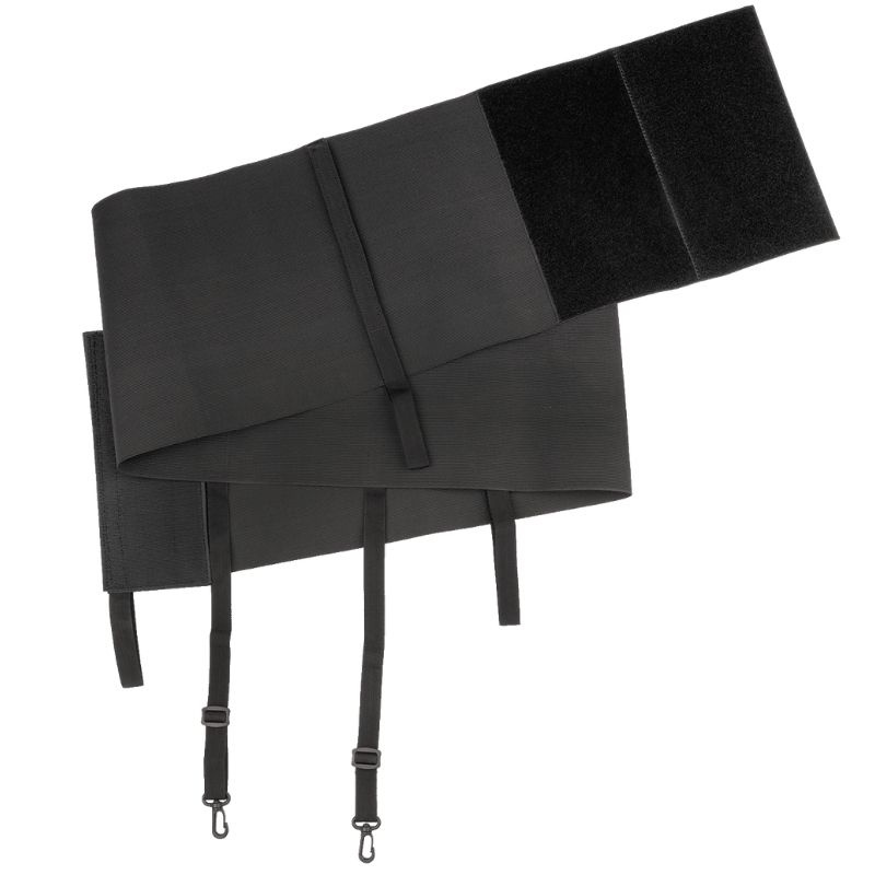 Spur Guards Elastic Black 
