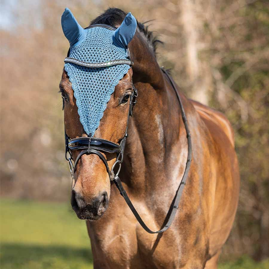 Long Ear Bonnet Lungo Loop Blue