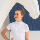 Competition Top Child/Junior Icon Girl White Competition Top Child/Junior Icon Girl White