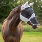 Fly Veil with Nose Solarie UV Grey Fly Veil with Nose Solarie UV Grey