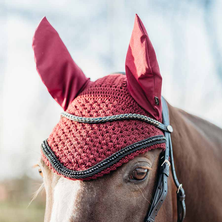 Ear Bonnet Astana Burgundy