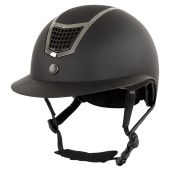 Riding Helmet Lambda Plus Painted Black/Gunmetal Riding Helmet Lambda Plus Painted Black/Gunmetal
