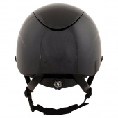 Riding Helmet Theta Plus Glossy Black/Gunmetal