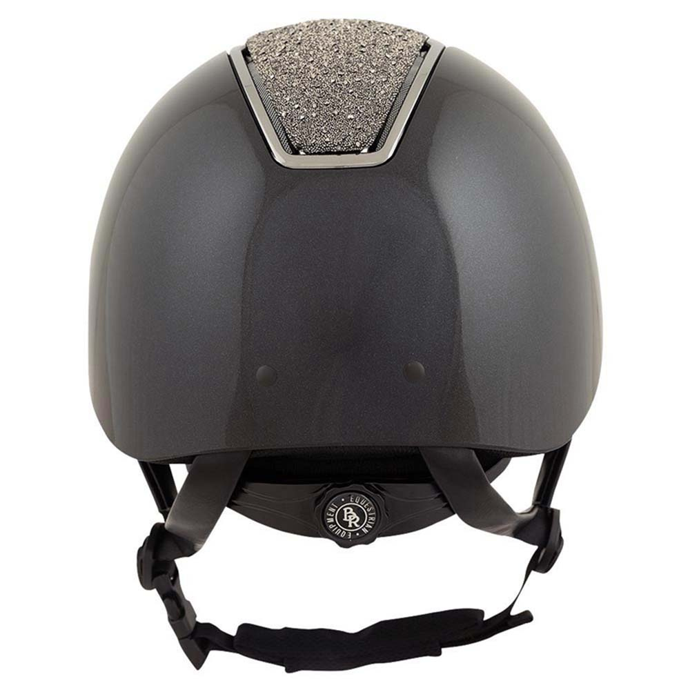 Riding Helmet Omega Glamourous Glossy Black/Gunmetal