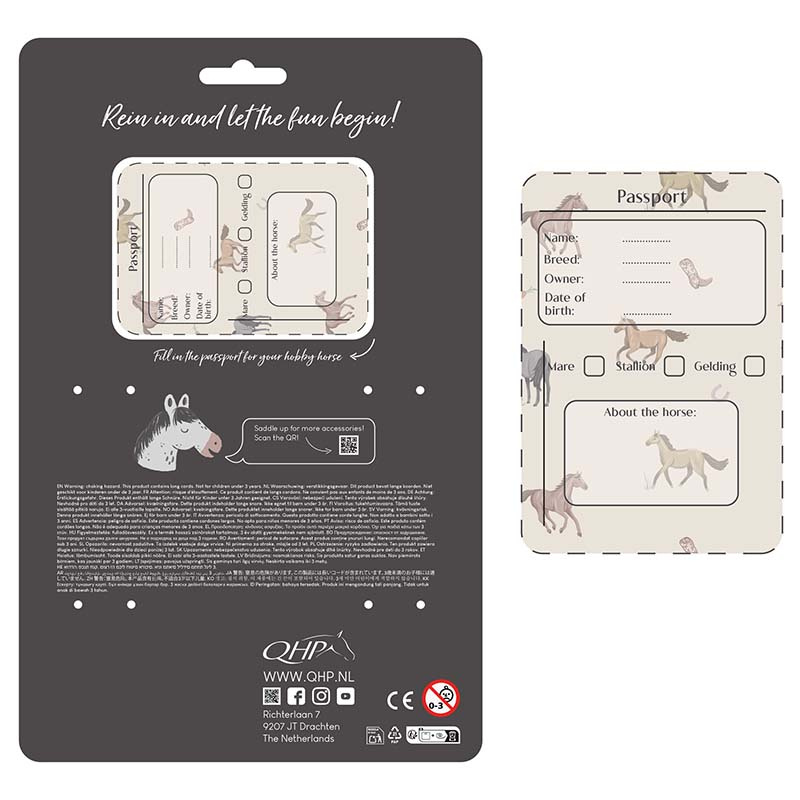 Bitless Bridle for Hobby Horse Black