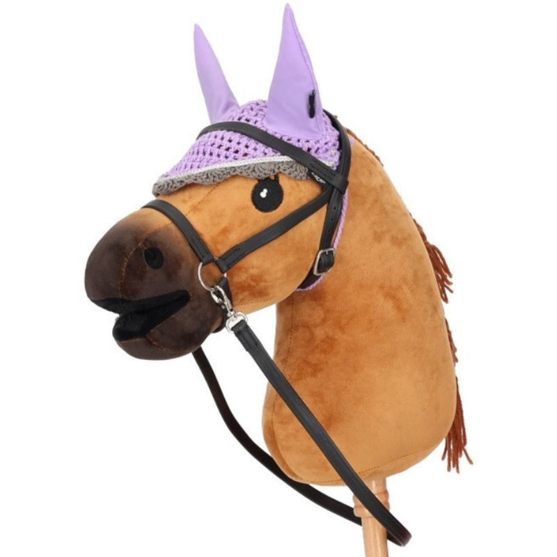 Ear Bonnet for Hobby Horse Purple