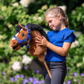 Halter and Lead Rope for Hobby Horse Blue Halter and Lead Rope for Hobby Horse Blue
