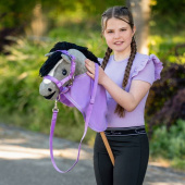 Halter and Lead Rope for Hobby Horse Purple Halter and Lead Rope for Hobby Horse Purple