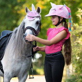 Ear Bonnet Unicorn Pink Ear Bonnet Unicorn Pink