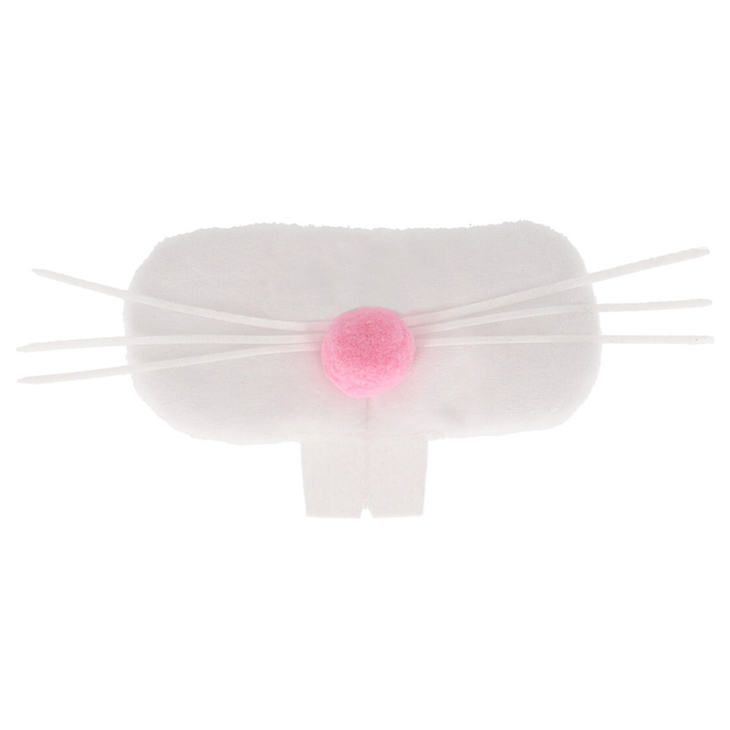 Accessory Noseband Easter Bunny White