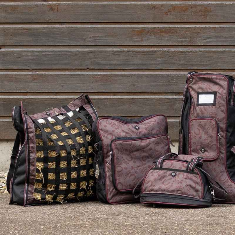 Hay Bag Slowfeeder Turnout Woods Brown