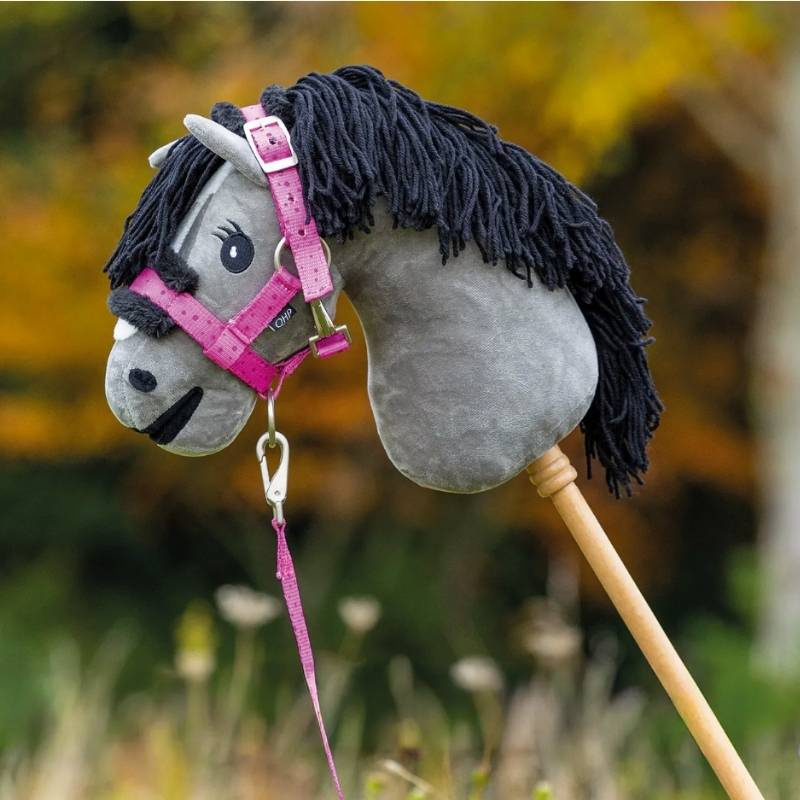 Halter and Lead Rope for Hobby Horse Isalyn Pink