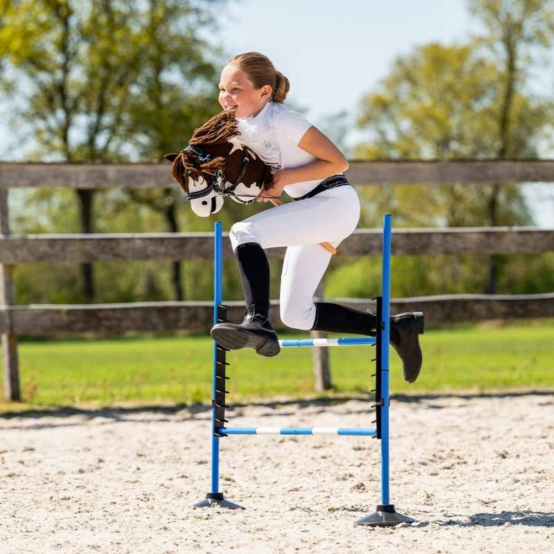 Jump Set for Hobby Horse Blue