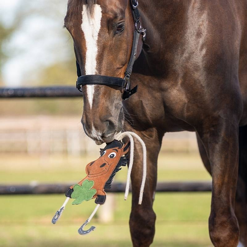 Horse Toy Good Luck Green