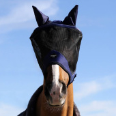 Fly Veil Buzz-Off Pro Navy Blue/Black Fly Veil Buzz-Off Pro Navy Blue/Black