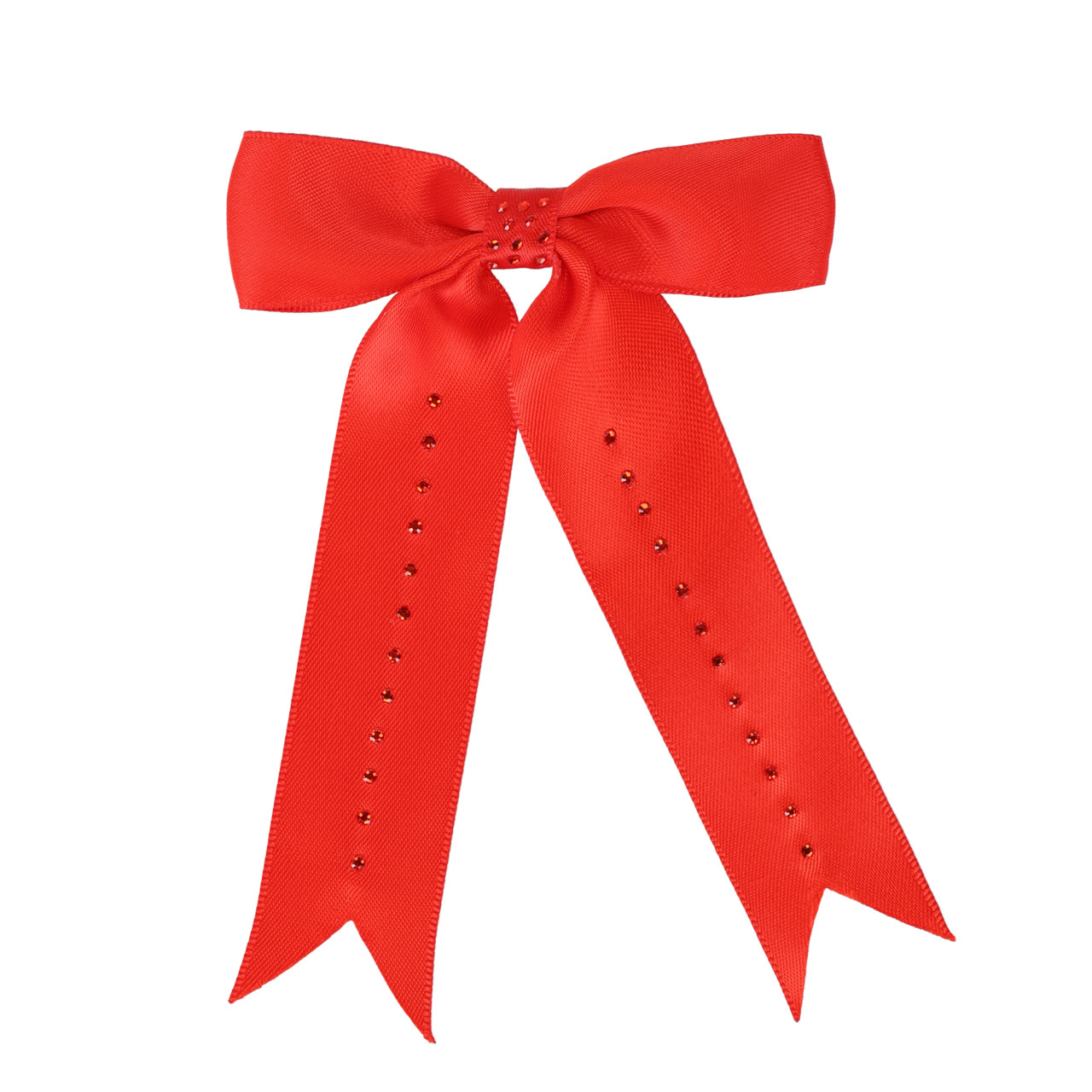 Tail Bow Shimmer Red
