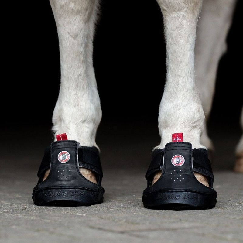 Hoof Boot Trekking Shoe Slim Black