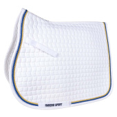 Allround Saddle Pad Club White/Blue/Yellow Allround Saddle Pad Club White/Blue/Yellow
