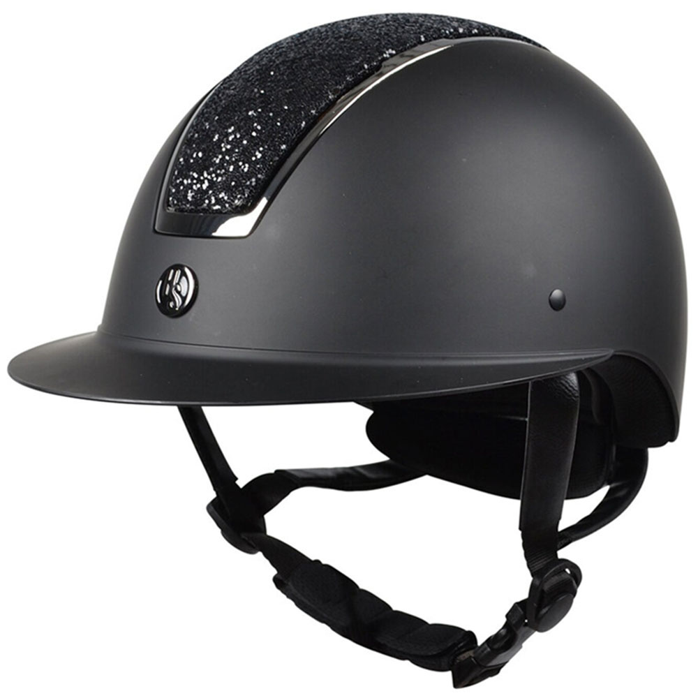 Riding Helmet HS Vision Silhouette Black