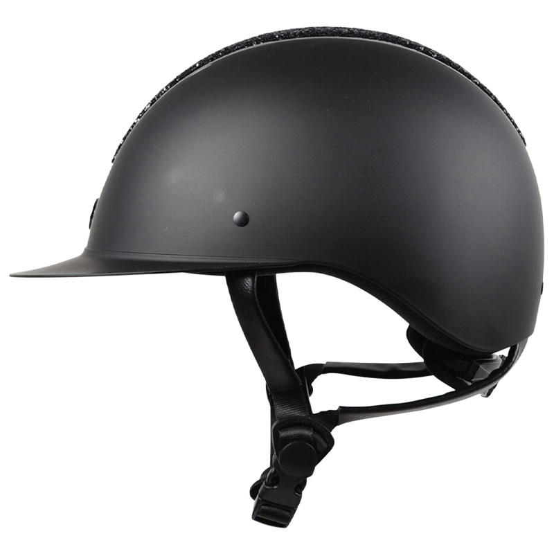 Riding Helmet HS Vision Silhouette Black