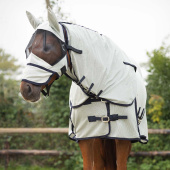 Fly Rug with Detachable Neck and Ear Bonnet Grey Fly Rug with Detachable Neck and Ear Bonnet Grey