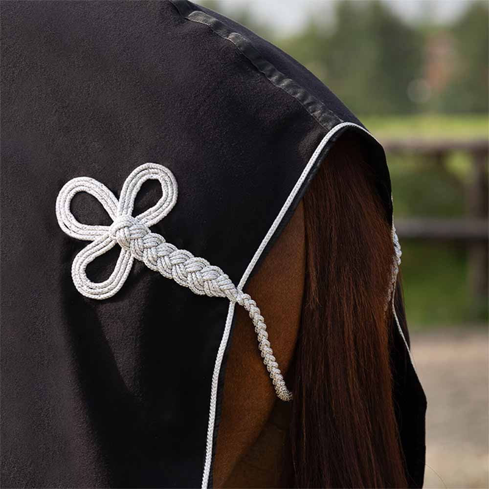  Fleece Rug Ornament Black/Silver