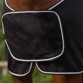 Fleece Rug Ornament Black/Silver Fleece Rug Ornament Black/Silver