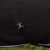 Fleece Rug Ornament Black/Silver Fleece Rug Ornament Black/Silver