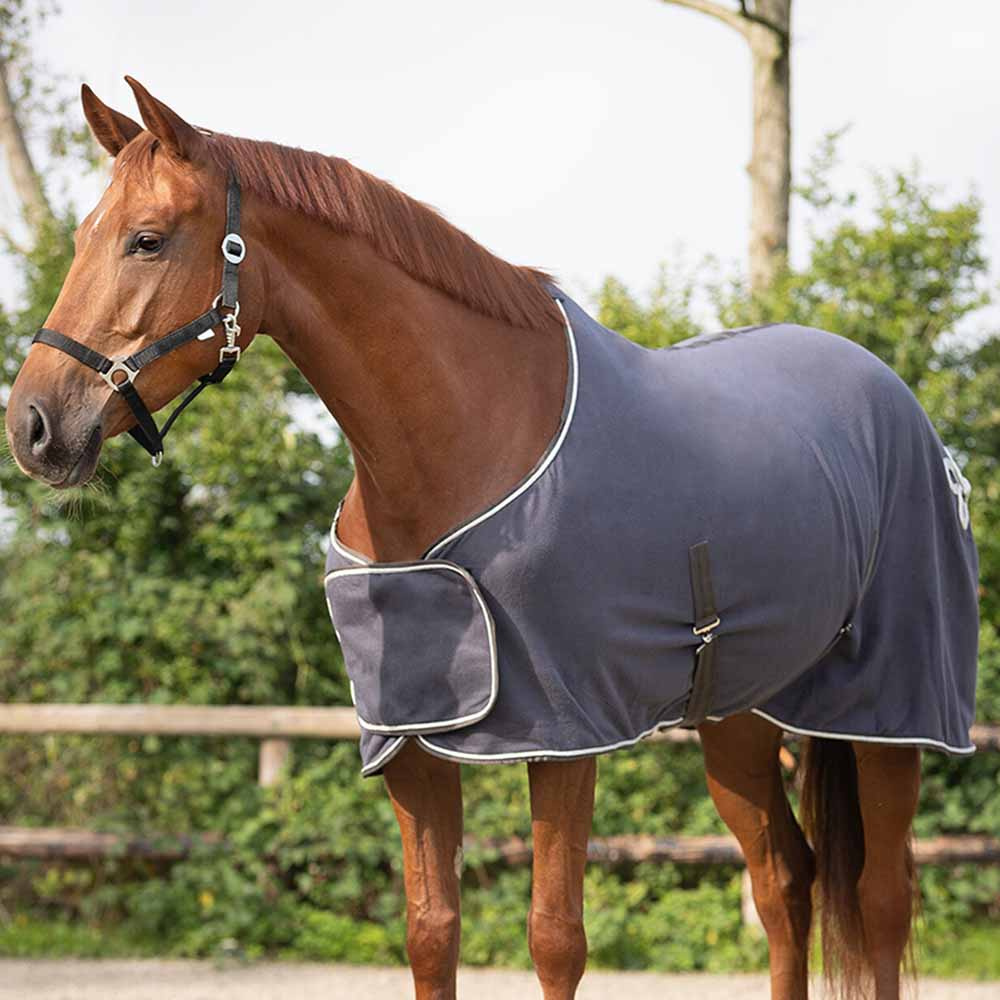  Fleece Rug Ornament Grey/Silver