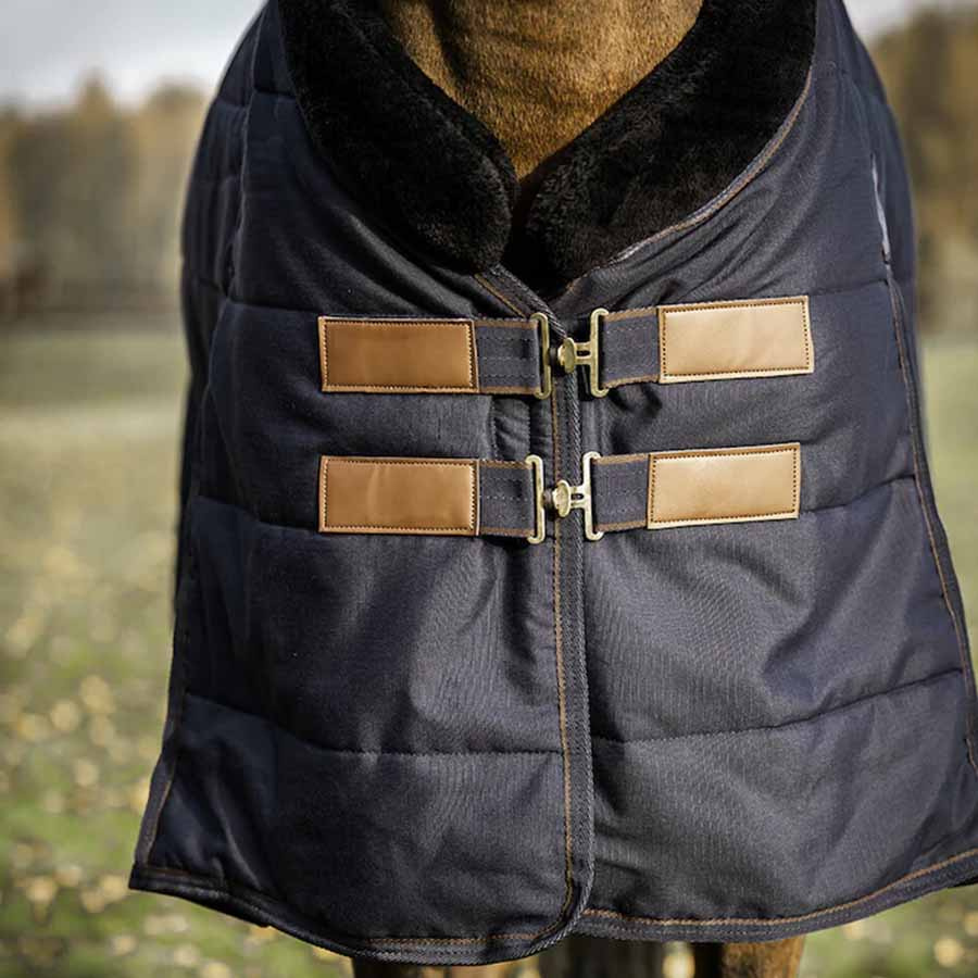 Stable Rug HS Faux Fur 200g Navy Blue