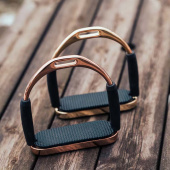 Stirrups HS Safety Flex Rose Gold Stirrups HS Safety Flex Rose Gold