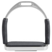 Stirrups HS Safety Flex Silver Stirrups HS Safety Flex Silver