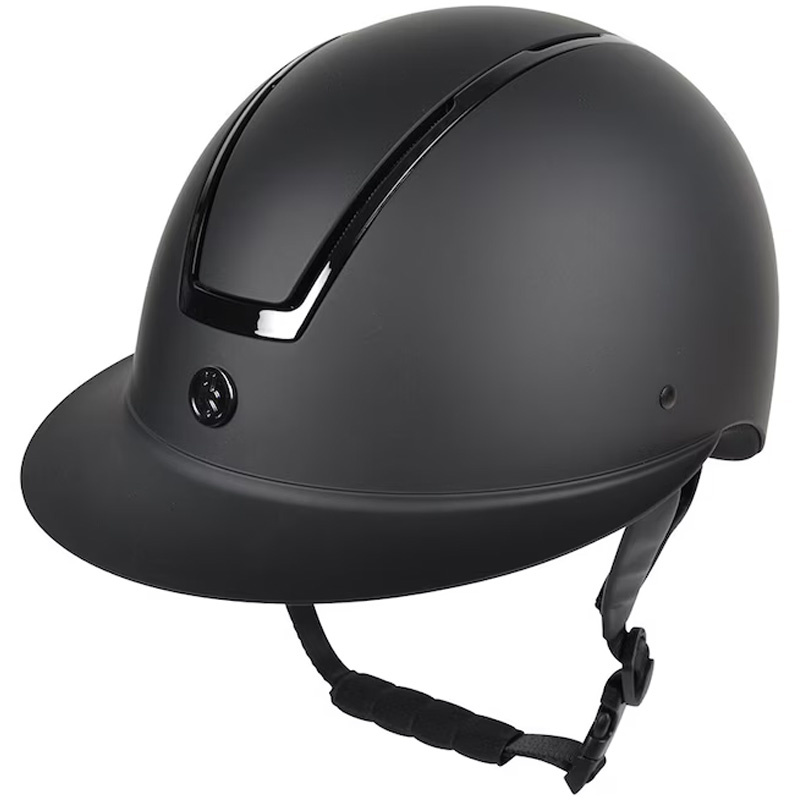 Riding Helmet HS Vision Shadow Chrome Black