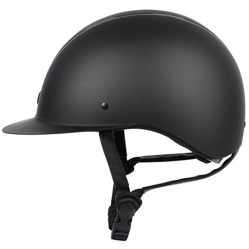 Riding Helmet HS Vision Shadow Chrome Black