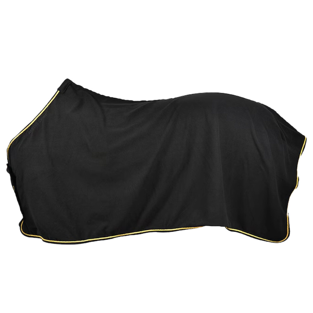 Fleece Rug HS Platta Black/Gold
