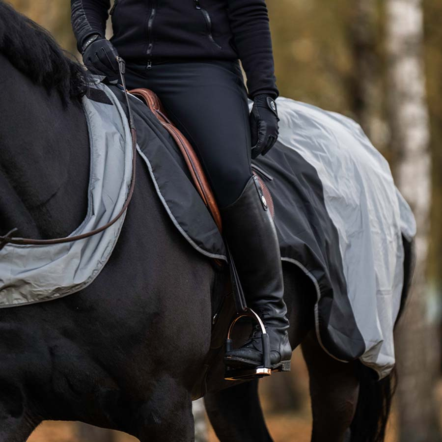 Riding Rug HS Brilliance Reflex Black/Silver