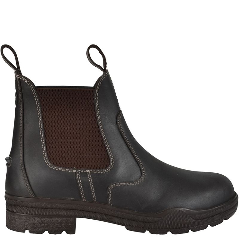 Jodhpur Boots HS Leather Steel Toe Brown