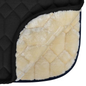 Saddle Pad HS Sheeplike Black Saddle Pad HS Sheeplike Black