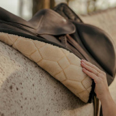 Saddle Pad HS Sheeplike Black Saddle Pad HS Sheeplike Black